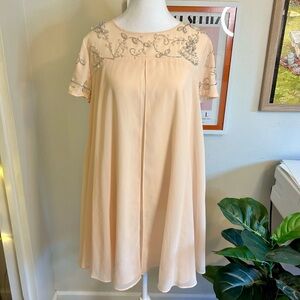 vintage Forever 21 baby doll light pink dress